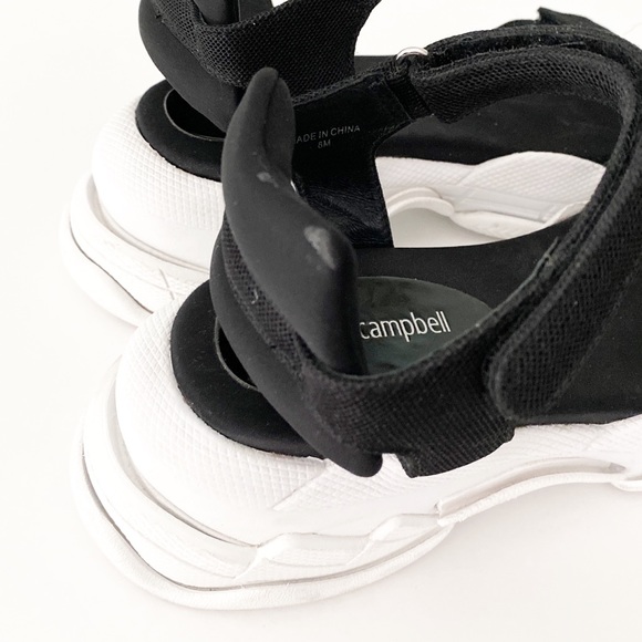 Jeffrey Campbell Sporty Platform Sandals Size 8 - Picture 9 of 9